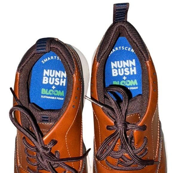 Nunn Bush Mens Stance Wing Tip Oxford Shoes-8M-GUC - Picture 4 of 9